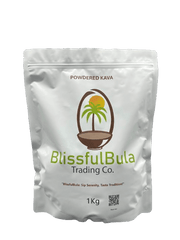 1 Kg BlissfulBula FIJI Ceremonial Grade NOBLE KAVA - 100% Waka